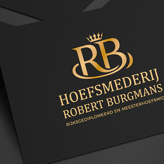 Hoefsmederij Robert Burgmans – Logo en Huisstijl