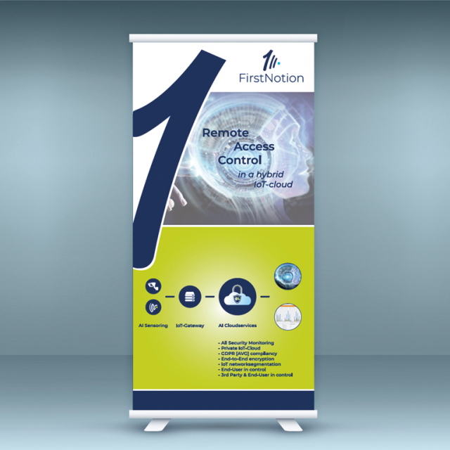 FirstNotion – RollUp Banner