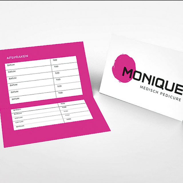 Monique Pedicure - Logo en Huisstijl